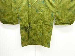 菊の葉模様道中着